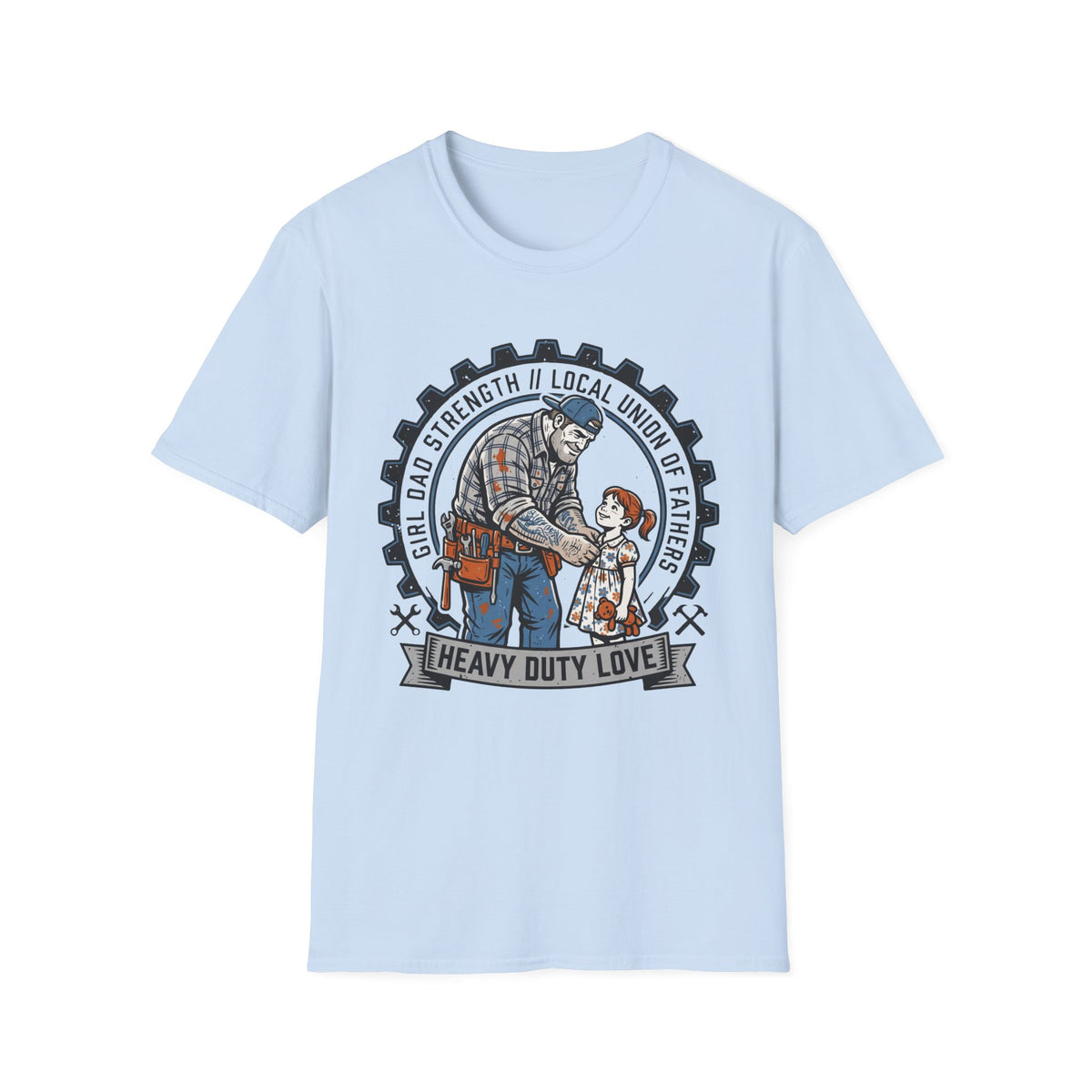 Girl Dad Mechanic Garage T-Shirt