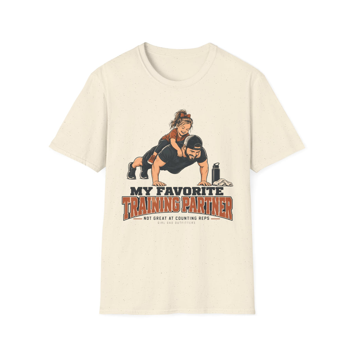 Pushups And Princesses Girl Dad T-Shirt