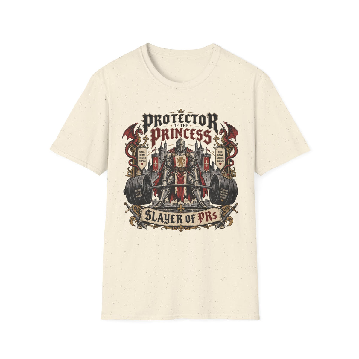 Protector Of The Princess Slayer Of PRs Girl Dad Gym T-Shirt