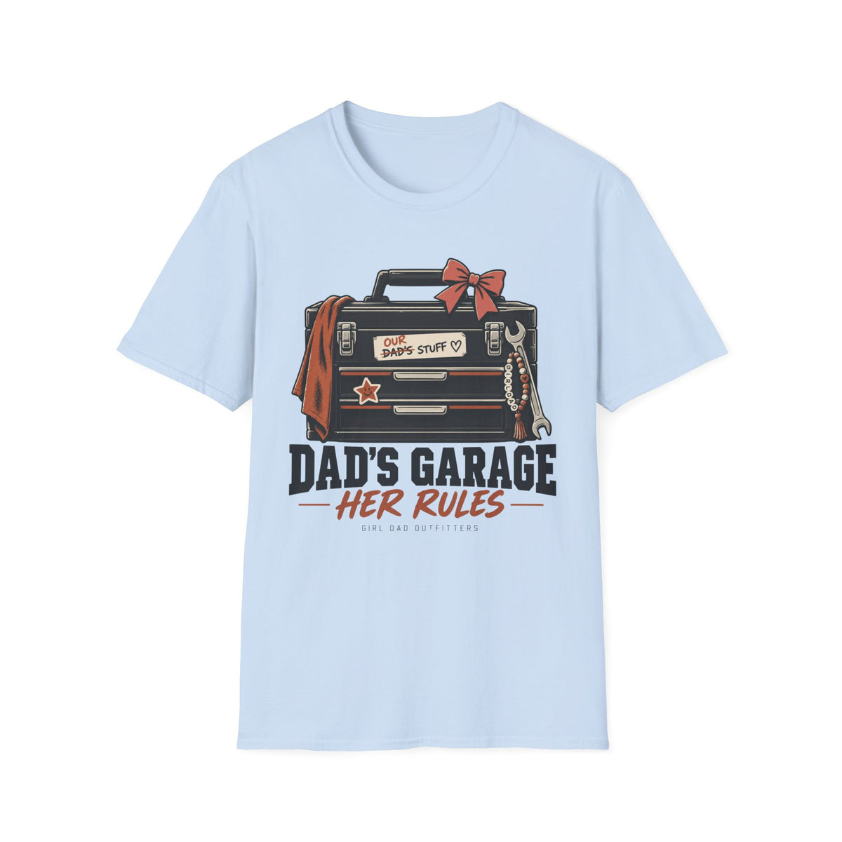Dad’s Garage Girl Dad Mechanic T-Shirt