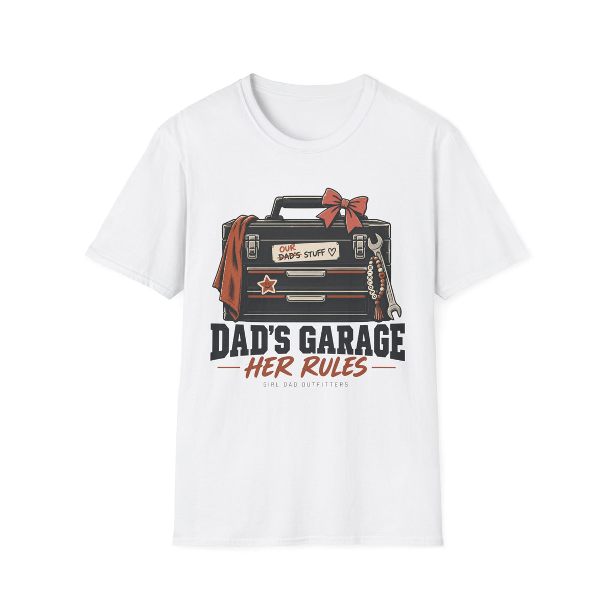 Dad’s Garage Girl Dad Mechanic T-Shirt