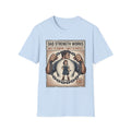 Holding The Chain Girl Dad T-Shirt