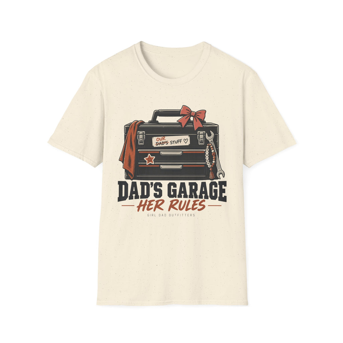 Dad’s Garage Girl Dad Mechanic T-Shirt