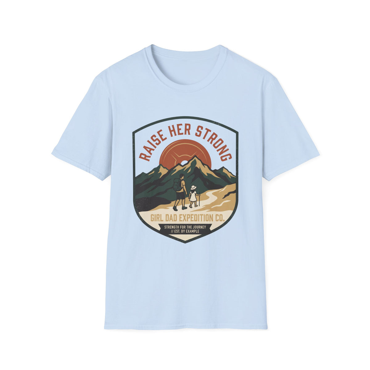Girl Dad Outfitters Mountain Badge T-Shirt