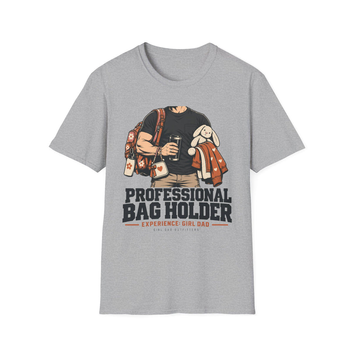 Professional Bag Holder Girl Dad T-Shirt