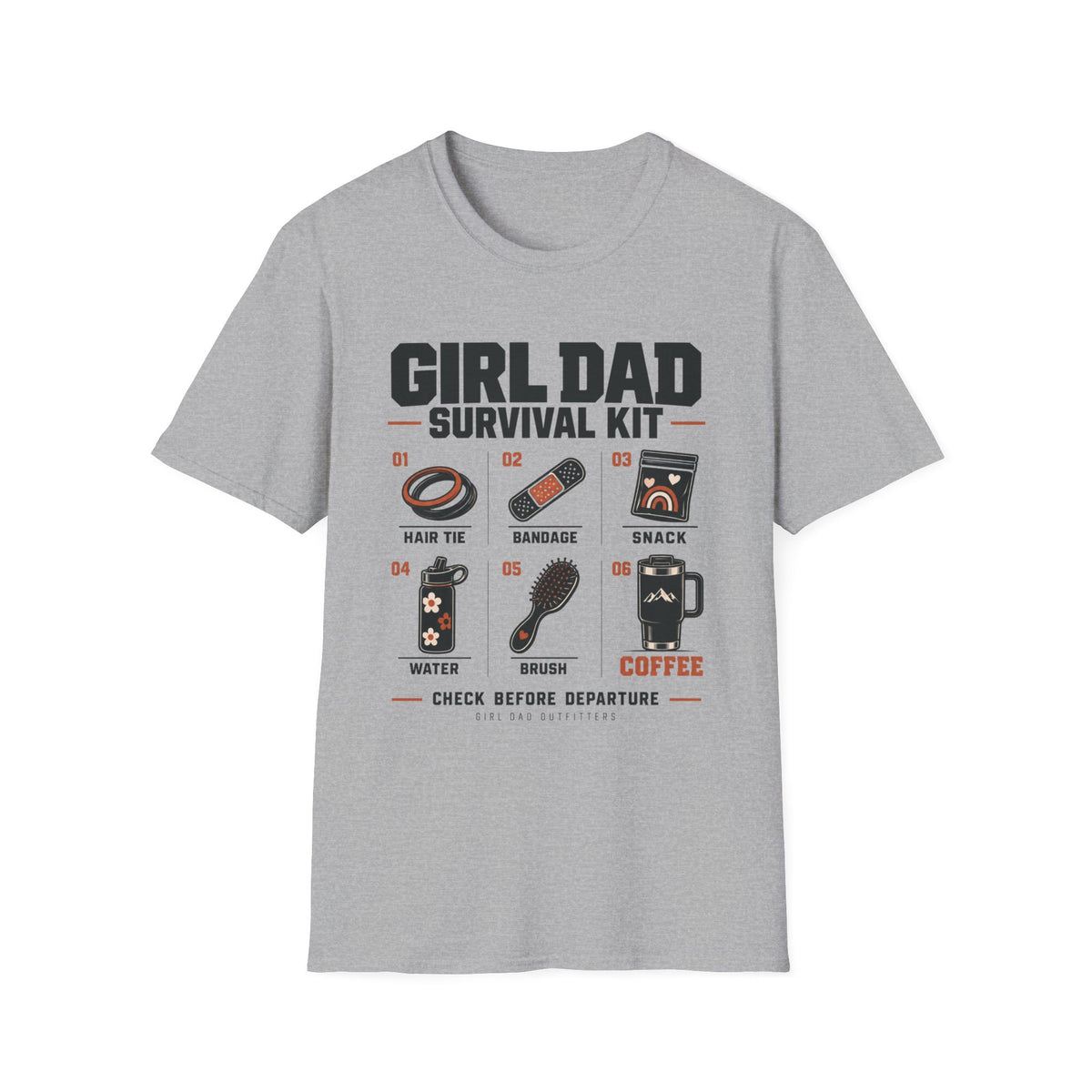 Girl Dad Survival Kit T-Shirt