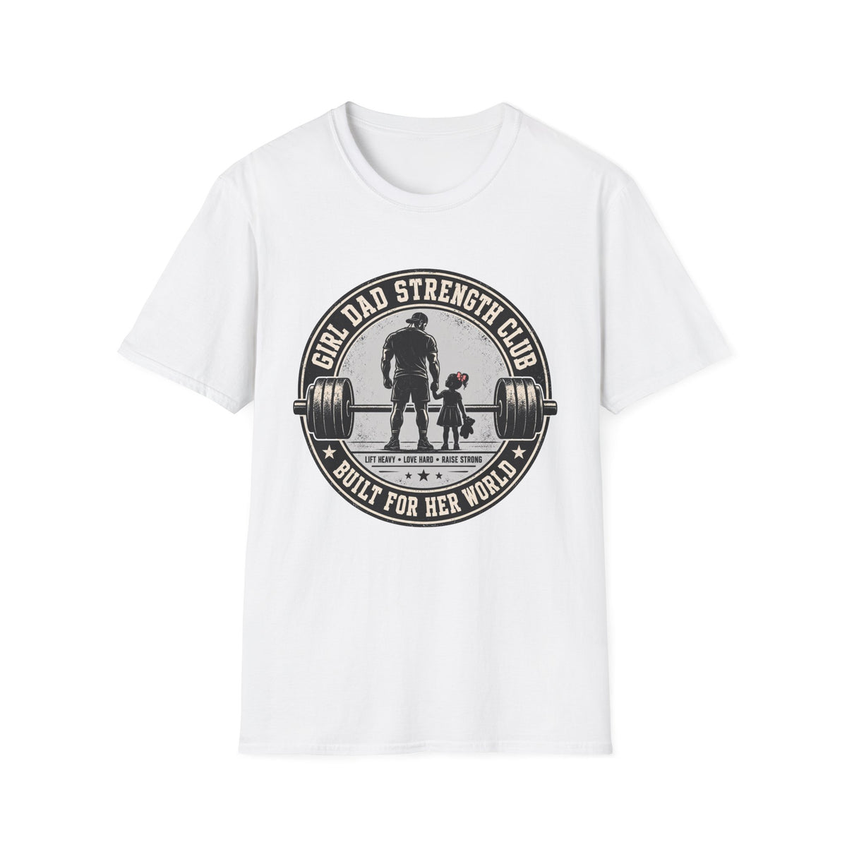 Girl Dad Strength Club Gym T-Shirt