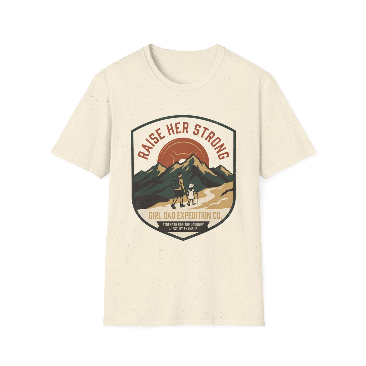 Girl Dad Outfitters Mountain Badge T-Shirt