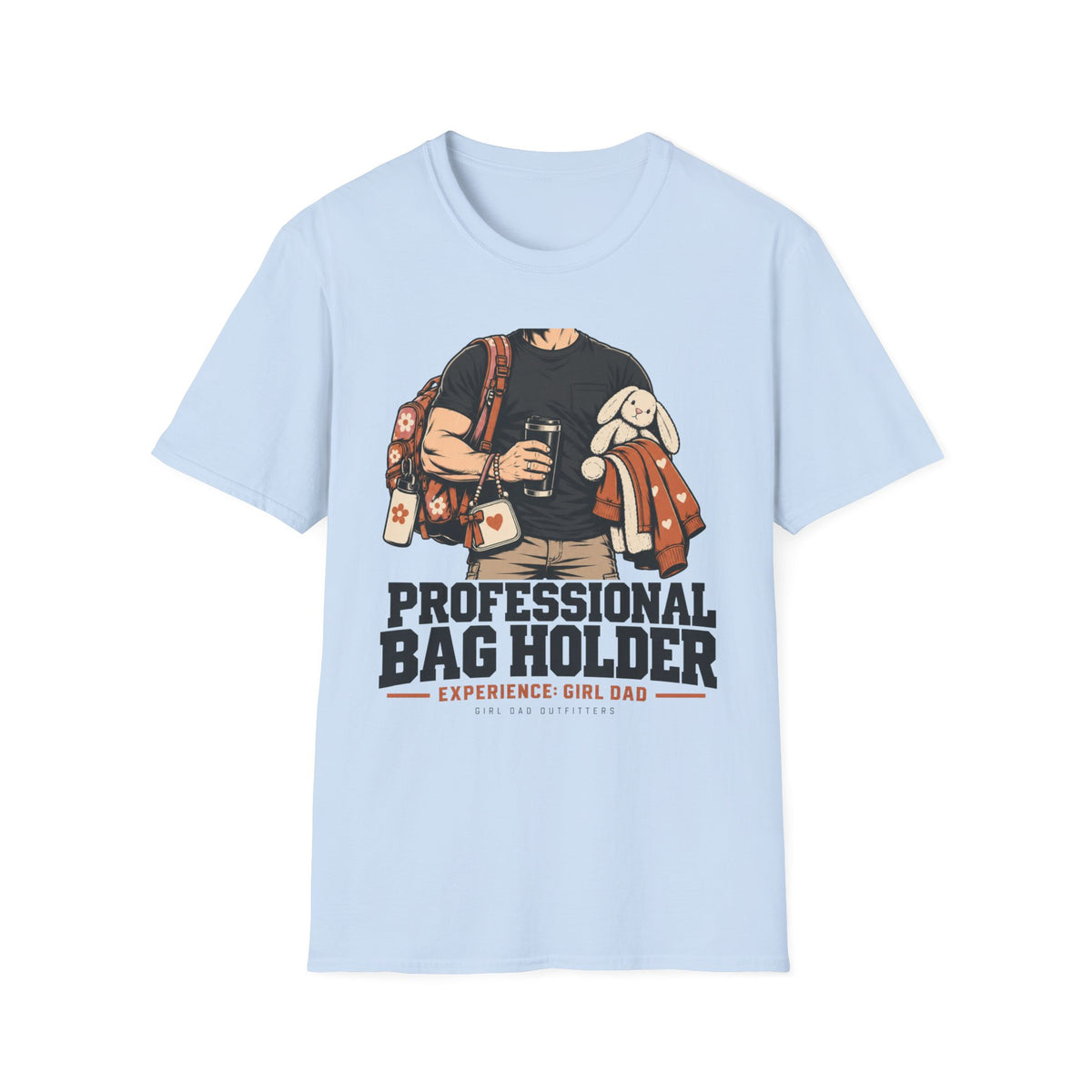 Professional Bag Holder Girl Dad T-Shirt