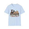 Built By Hand Girl Dad Woodworking T-Shirt