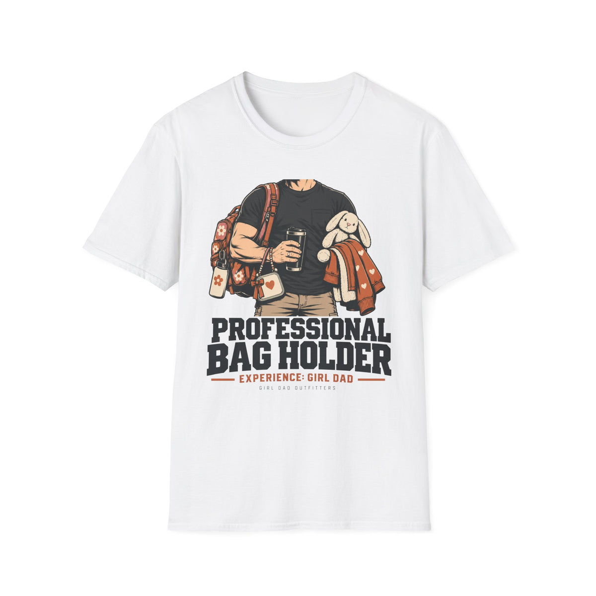 Professional Bag Holder Girl Dad T-Shirt
