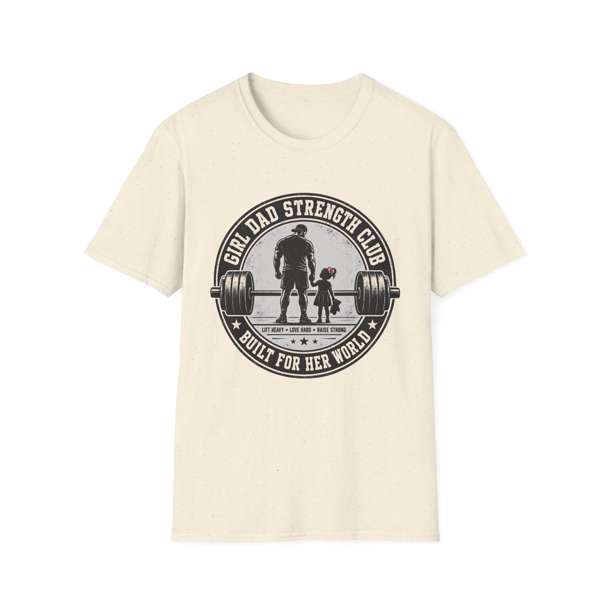 Girl Dad Strength Club Gym T-Shirt