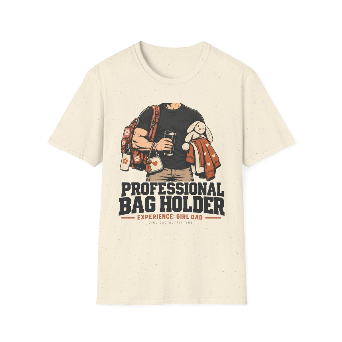 Professional Bag Holder Girl Dad T-Shirt