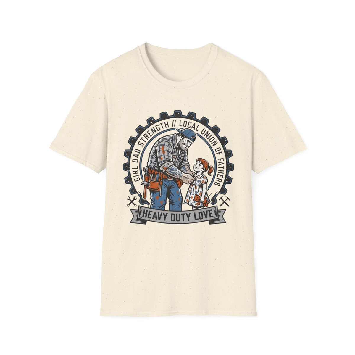 Girl Dad Mechanic Garage T-Shirt