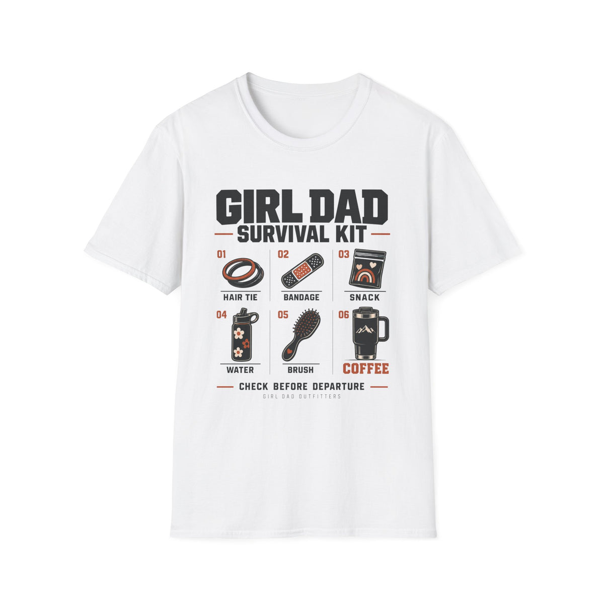 Girl Dad Survival Kit T-Shirt
