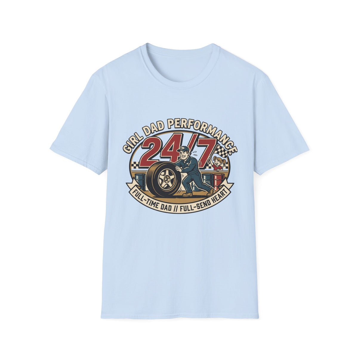 Girl Dad Racing Team T-Shirt