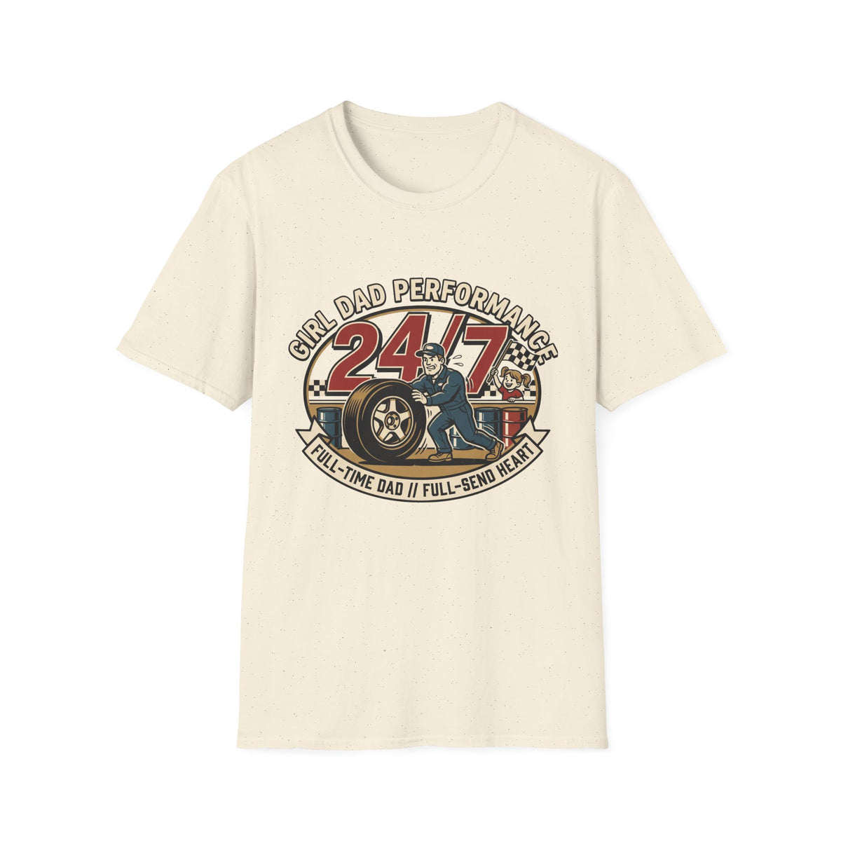 Girl Dad Racing Team T-Shirt