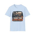 Dad Daughter Car Ride Girl Dad T-Shirt