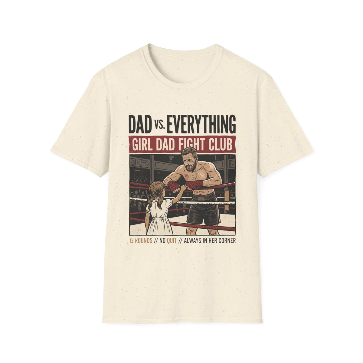 Girl Dad Fight Club T-Shirt