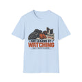 She Learns By Watching Girl Dad T-Shirt